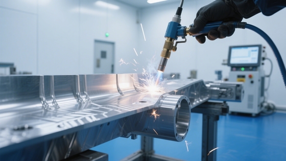 Aerospace Aluminum Welding Parts CNC Stamping Customized T5/T6 Temper