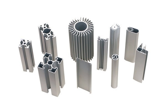 Industrial Assembly Aluminum Extrusion Parts 0.8mm To 20mm Thickness 520°C Melting Point