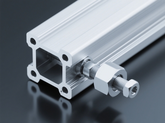 CNC Machined High Precision Aluminum Extrusion Parts 7075-T6 Custom Profiles