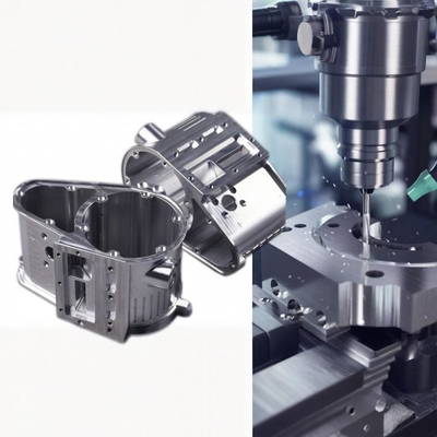Electrical Housing Parts Custom Aluminum Machined Parts Four Axis Machining