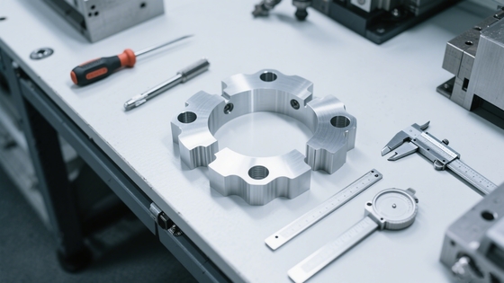 Aerospace Custom Machined Aluminum Parts +/- 0.01mm Cnc Machining Part