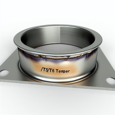 Custom Metal Welding Parts T5 T6 Temper for Automotive Aerospace