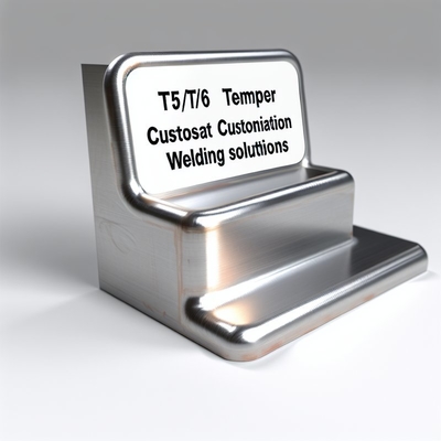 Custom Metal Welding Parts T5 T6 Temper for Automotive Aerospace