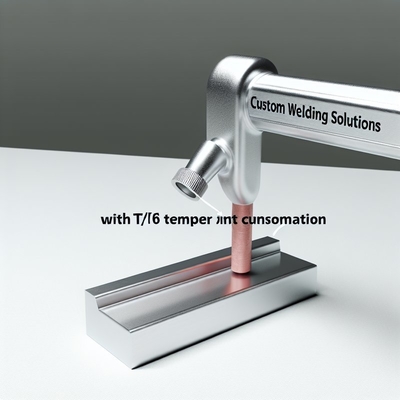 Custom Metal Welding Parts T5 T6 Temper for Automotive Aerospace