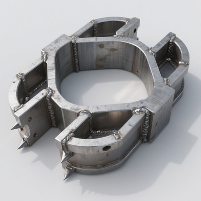 Corrosion Resistant Surface T3-T8 Metal Welding Parts with CNC Stamping