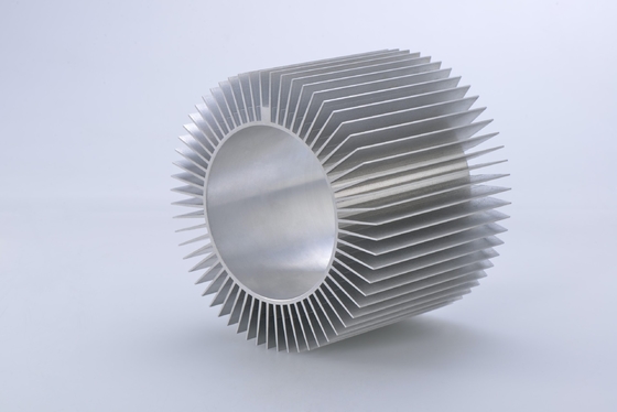 Metal Heat Sink Aluminum Extrusion Parts With 0.02MM Tolerance Aluminium Profile Frame