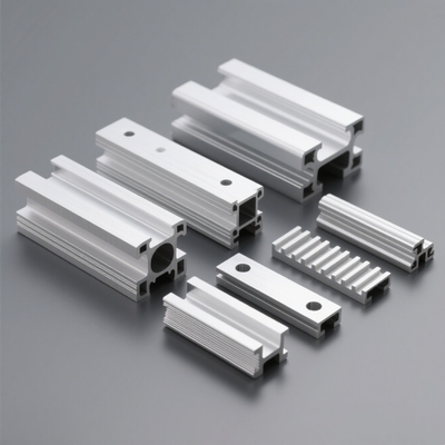 High Performance 6063 6061 Aluminum Extrusion Parts with Anodized Finish