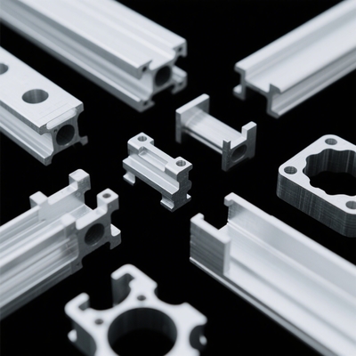 6063-T5 6061-T6  7075-T6 Anodized Aluminium Extrusion Parts For Complex Designs