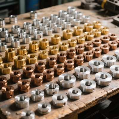 Automotive And Aerospace Anodized Aluminum Parts 300-500 HV Surface Hardness