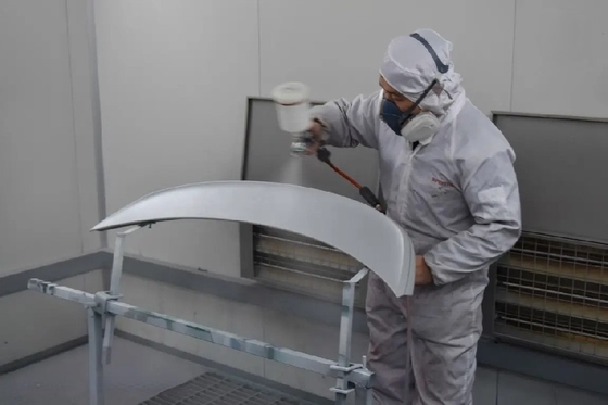 Scratch Resistant Thermal Spray Aluminum Coating Aluminium Metal Spray Coating